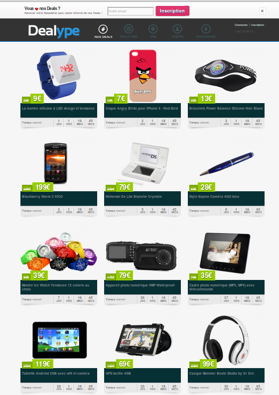 [MAJ] Dealype : le groupon du geek?