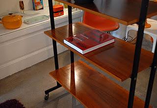 Etagère/bibliothèque en teak