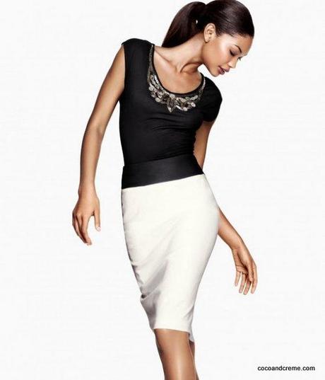 Chanel Iman pour H&M; (Hiver 2011/2012)