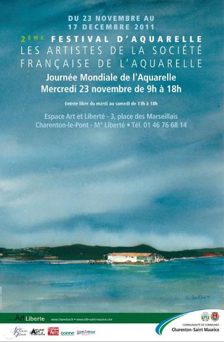2ème Biennale de la Société française d’aquarelle à Charenton-le-Pont