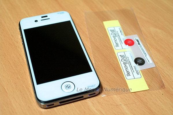 Protection totale pour l’iPhone4/4S contre les rayures à moins de 40€