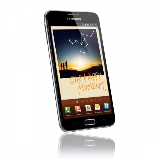 Samsung GALAXY Note 2 540x540 Déjà du retard pour le Galaxy Note de Samsung !