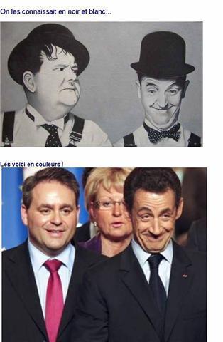 laurel hardy sarkozy