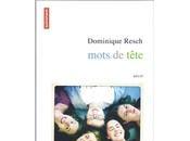 mots tête chroniques d’un prof Dominique Resch