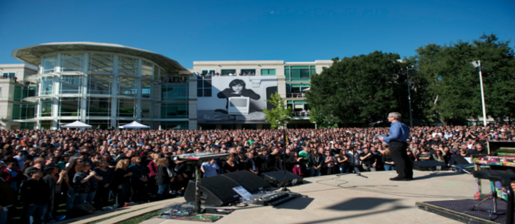 Apple une cérémonie d’hommage à Steve Jobs?