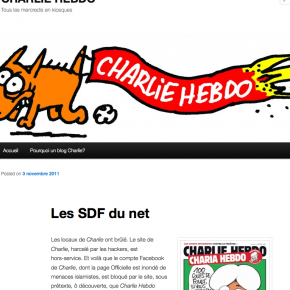 Charlie Hedbo a dû ouvrir un blog