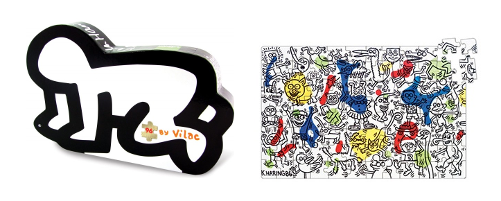 Puzzle Keith Haring pour les enfants à partir de 5 ans – Vilac