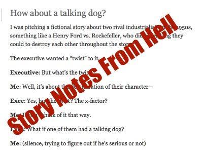 StoryNotesFromHell Story notes from Hell