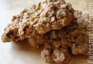 Cookies à l’avoine, choco et fruits secs