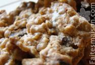 Cookies à l’avoine, choco et fruits secs