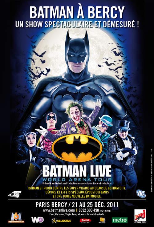 Batman Live à Bercy à partir du 21 décembre