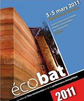 Ecobat 2012 : un salon pour découvrir le bâtiment et la construction durables