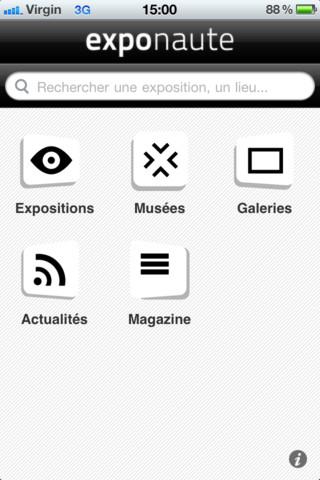 exponaute: le Guide des Musées et Expositions pour iPhone est Gratuit