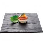 assiette jetable ardoise assiette jetable noire design