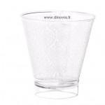 verrine jetable barok verrine plastique noel réveillon mariage