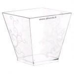 verrine jetable transparente noel mariage verrine fête mariage baptême