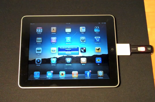 Mini-Tuto: Brancher une clé USB sur un iPad