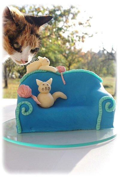 Canapé gâteau 3D I