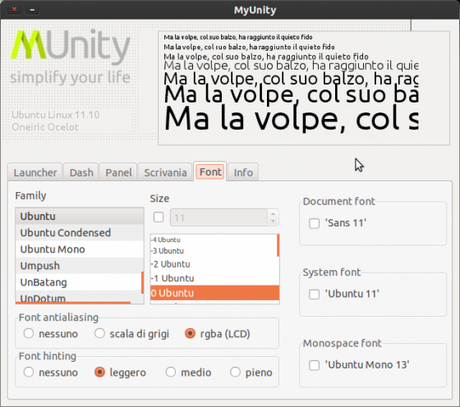 MyUnity Ubuntu 11 10 Oneiric Ocelot Screenshot2 560x496 MyUnity un outil pour configurer Unity 3D