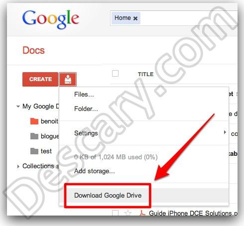 google drive Google Drive: de la rumeur à la réalité?