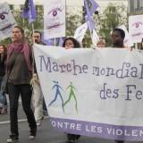 Paris, samedi 5 novembre 2011, manifestation contre les violences faites aux femmes à l'appel du Collectif National pour les Droits des Femmes. (Photothèque Rouge/Marc)