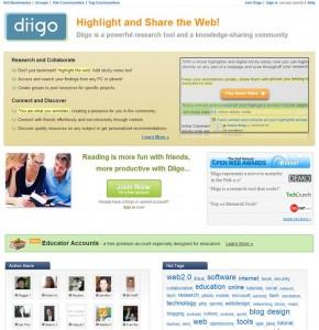 diigo com 290x300 Diigo : tout pour stocker, annoter et partager vos sites et articles favoris