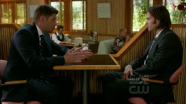 Dean tentant de convaincre Sam de le laisser bosser avec lui