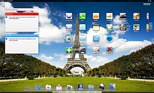 IPadian: Le Simulateur iPad pour Windows XP, Vista et Seven