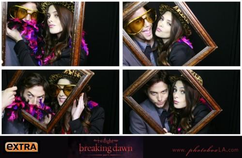 Le Traditionnel Photomaton avec le Cast de Twilight