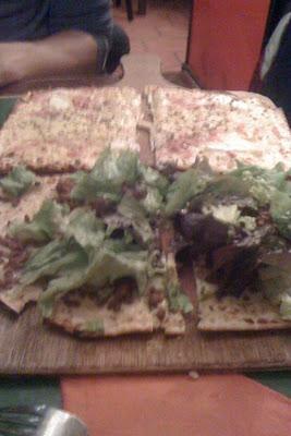 Flammekueche aux légumes