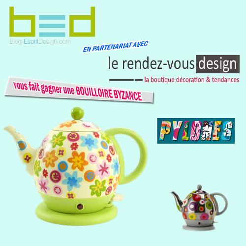 RESULTATS CONCOURS : Bouilloire Byzance de chez Pylones