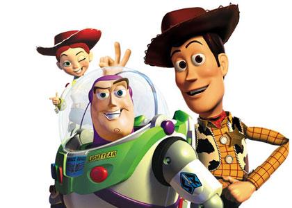 Toy Story, par les studios Pixar, de Steve Jobs