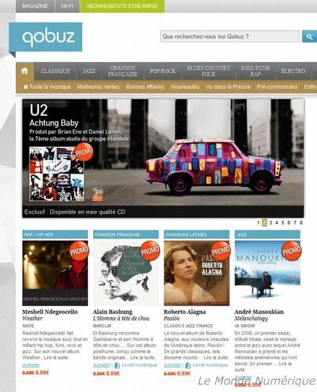 Qobuz lance l’abonnement « Haute Fidélité » en streaming illimité sans compression à 29 € par mois Qobuz lance l’abonnement « Haute Fidélité » en streaming illimité sans compression à 29 € par mois