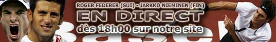 Roger Federer (SUI) - Jarkko Nieminen (FIN) [DR]
