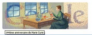 Marie Curie aurait 144 ans...