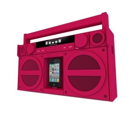 iHome présente son Boombox pour iPhone, haut en couleur...