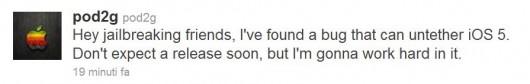 Une nouvelle faille découverte pour jailbreaker iOS5