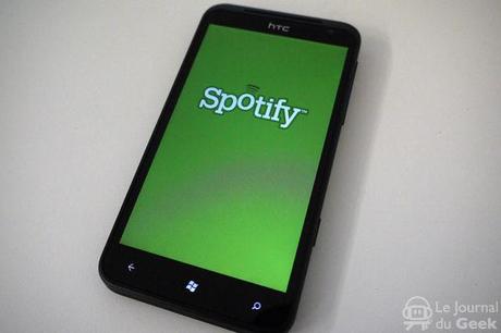 P1010827 Spotify débarque sous Windows Phone 7