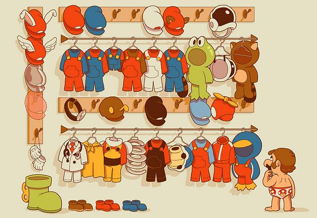 Mario Bros's Dressing!!!