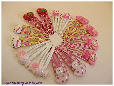 PINCES A CHEVEUX ENFANT