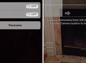 Mode Photo Panorama caché