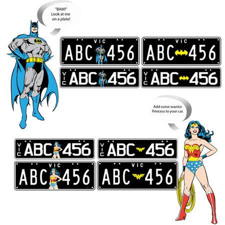 Superhero License Plates 1 thumb 450x450 Des plaques d’immatriculation de super héros