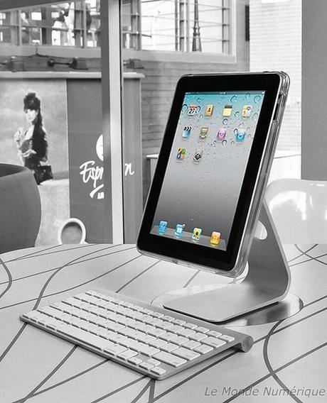 Transformez votre iPad 2 en iMac de luxe avec le Crystal Stand