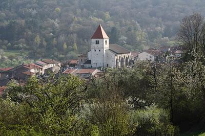 Coq et clocher : Domgermain