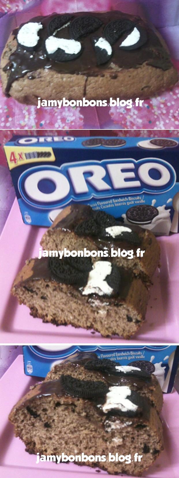 Cake chocolat - Oreo