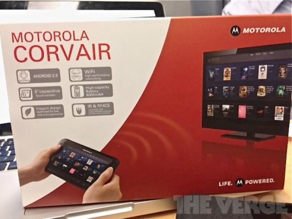 photo 3 gallery post 600x450 Motorola Corvair : une tablette/télécommande sous Android ?