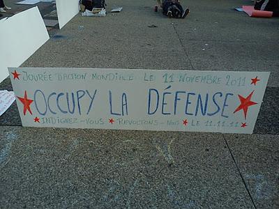 Yes we camp! Les indignés de La Defense