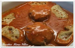 La recette Thon : Thon à la sauce tomate