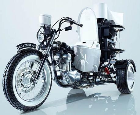Toilet Powered Motorcycle - 2