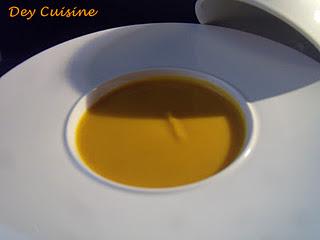 Soupe de potimarron & chataigne